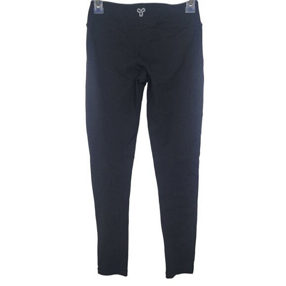 Aritzia TNA Black Tights Leggings Bright Stripes Crop Leg Small - Picture 9 of 10